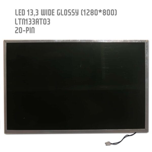 Layar Lcd Macbook A1181 13.3 Wide Glossy 20-Pin LTN133AT03 lcd1331