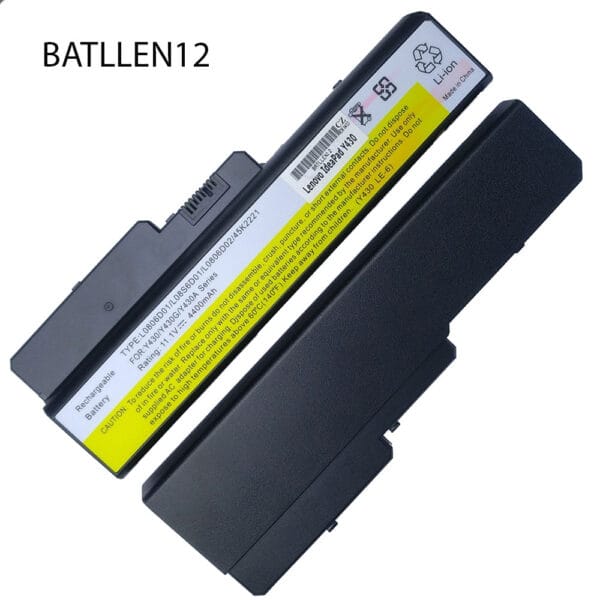 Baterai Laptop Lenovo IdeaPad Y430 V430 V450 L08S6D01 batllen12