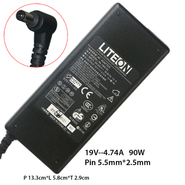 Adaptor Charger Acer 19V - 4.74A ORI 2nd
