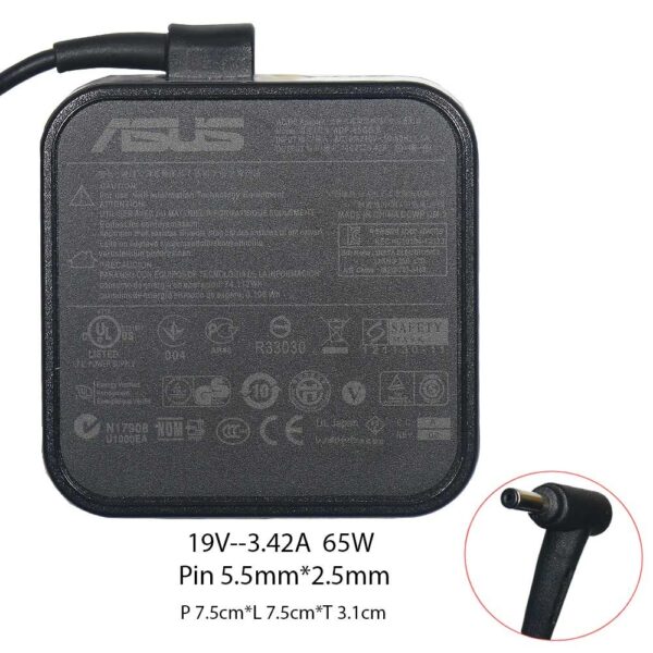 Adaptor Adapter Laptop Asus A46CA A46CB A46CM 19V 3.42A Adlas12