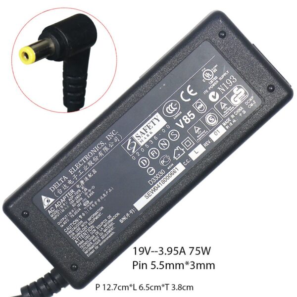 Adaptor Charger Delta 19V - 3.95A Original 2nd