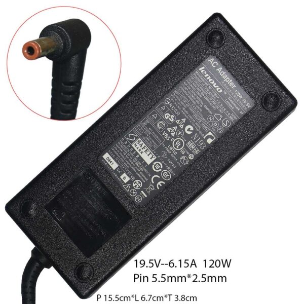Adaptor Charger Lenovo 19.5V - 6.15A  Original