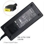 Adaptor Charger Lenovo 20V - 6.75A Original