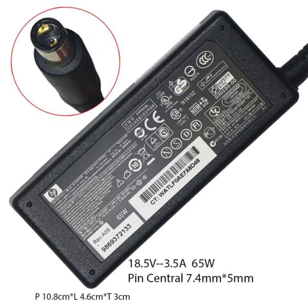 Adaptor HP 18.5V-3.5A Original