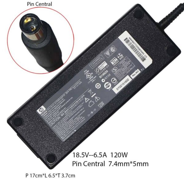 Adaptor Charger HP 18.5V-6.5A Original
