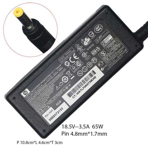 Adaptor HP 18.5V-3.5A Oem