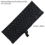 Keyboard Macbook Pro Retina A1502 2013-2016 UK
