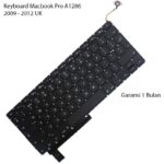Keyboard Macbook Pro A1286 2009 - 2012 UK
