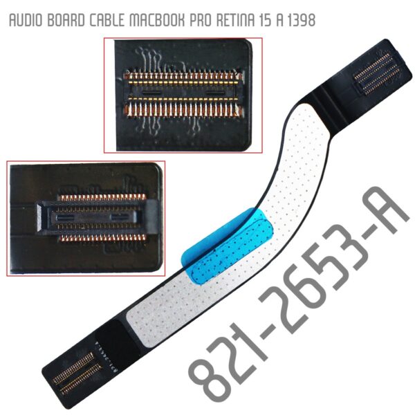 Kabel Flex Audio Ribbon Cable Macbook Pro Retina 15 A1398