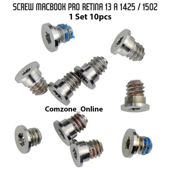 Screw Baut Sekrup Set Macbook Retina 13 A1398 A1425 A1502 btmac6