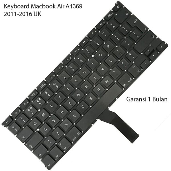 Keyboard Macbook Air 13 A1369 2011 2016 UK