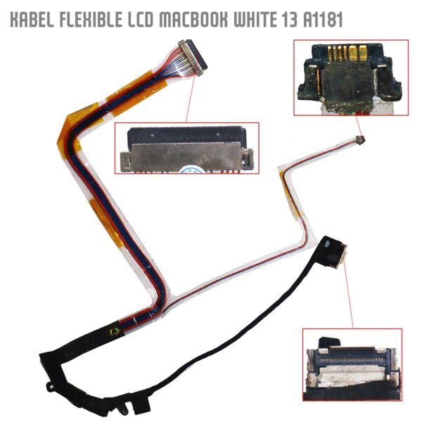 Kabel Flexible LCD Macbook White 13" A1181 kbllcdmac2