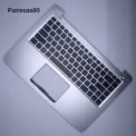 Case Casing Keyboard Palmrest Asus K401L A401 A401L Silver Palresas85