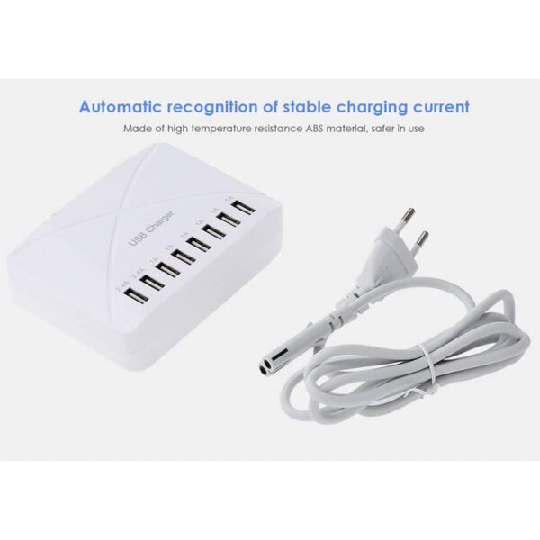 Usb Power Adaptor 8 Port USB Wall Charger Fast Charging Batcharg132-A