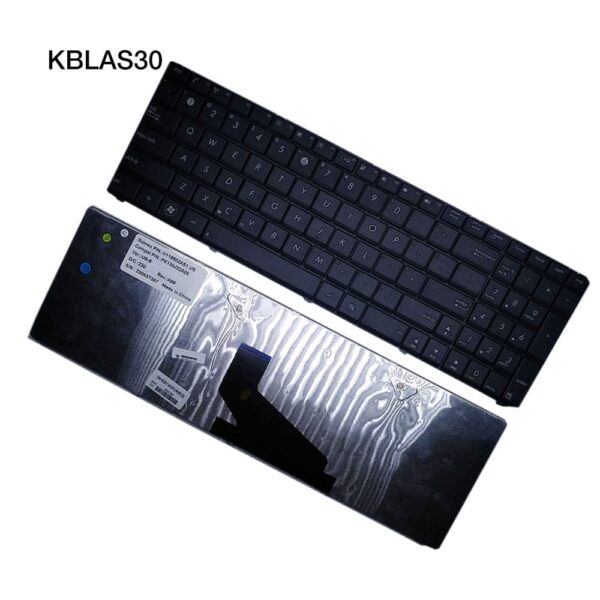 Keyboard Laptop Asus X53A K53U K53Z K53B K53TA V118502AS1 PK130J22A00 X53TA kblas30