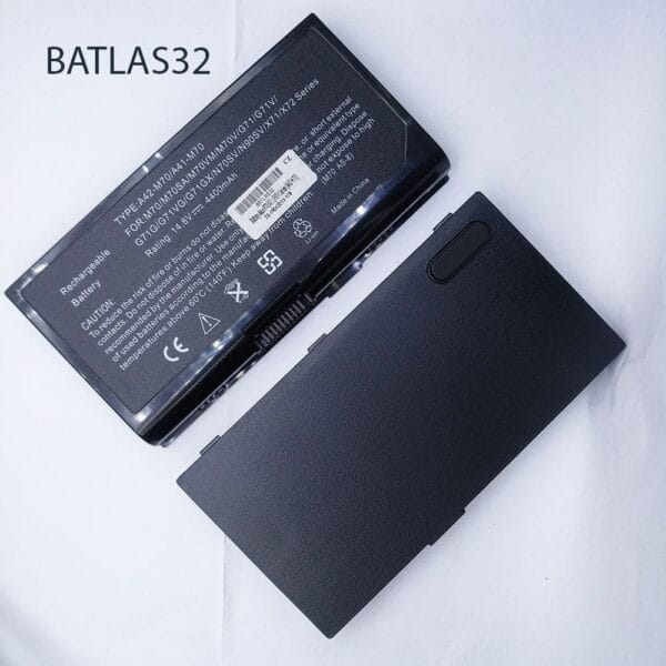 Baterai Asus F70 G71 G71V G71G M70 X71 X72 N70SV A42-M70 A42-M70 batlas32