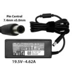Adaptor Charger dell 19.5V -  4.62A 7.4mmx5mm