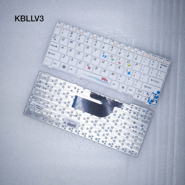 Keyboard Laptop Lenovo IdeaPad S10-2 V103802BS1 White kbllv3