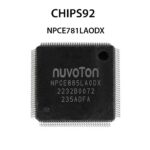 Chipset IC IO NUVOTON NPCE781LAODX  NPCE781L