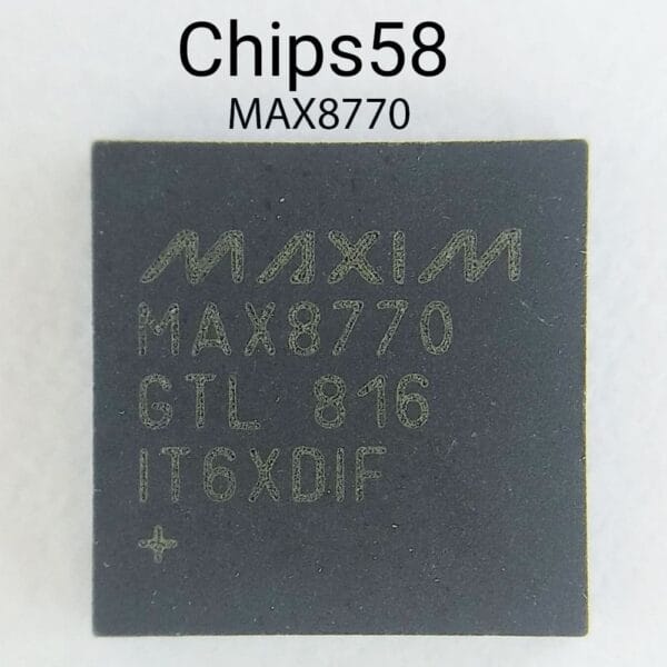Chipset IC MAXIM MAX8770 CHIPS58