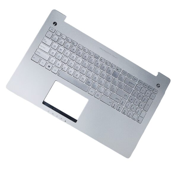 Case Casing Keyboard Palmrest Asus N550 N550JA N550JK N550JV hitam/silver