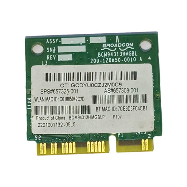 Wifi Card Bluetooth Broadcam Hp Pavilion G7 G6 DV7-6000 DV6-6000 BCM94313HMGB Wlan49