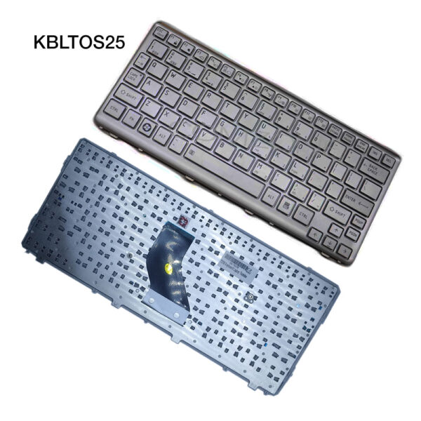 Keyboard Laptop Toshiba Mini NB205 T210 SILVER Kbltos25