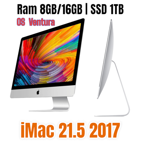 iMac 21.5 inch 2017 18.1 Core i5 Ram 16GB 16GB SSD 512GB 1TB imac9