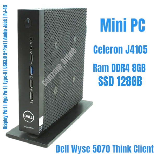 Desktop Mini PC Dell Wyse 5070 N11D Thin Client Celeron J4105 pcd10
