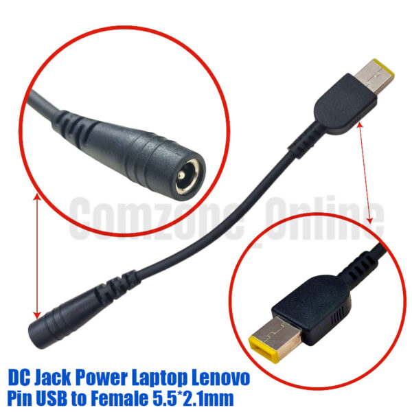 DC Power Jack Connector Lenovo Usb Pin dclnv21