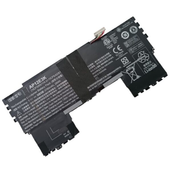 Baterai Acer Aspire Ultrabook S7-191  11" AP12E3K batlac49r