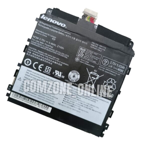 Baterai 45N1714 45N1715 ThinkPad Tablet 8 Series batllen268r