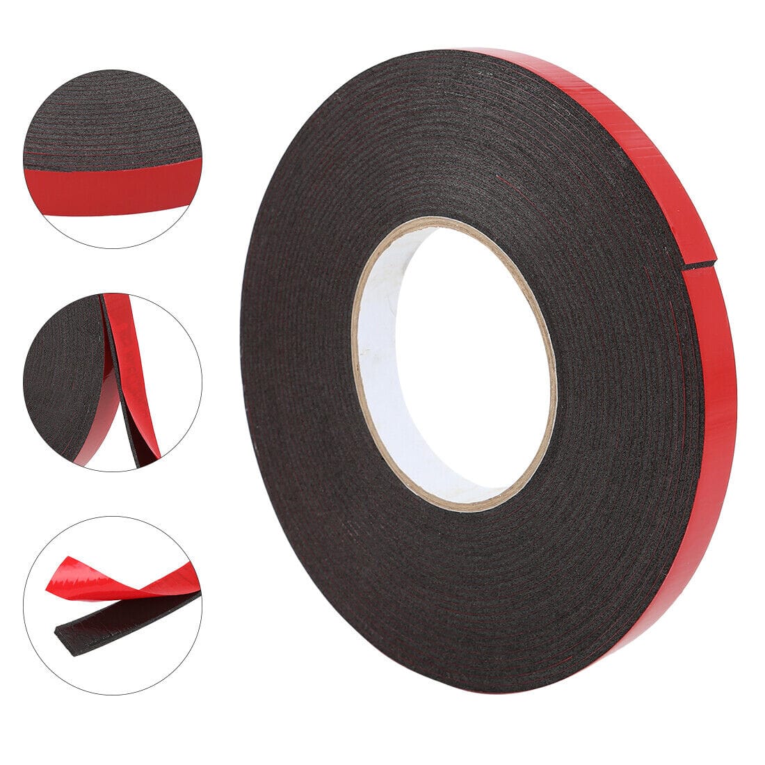 1 Double Tape Sided Foam Dobel Tape Busa Perekat 10mm 1cm 30M - Gambar 1