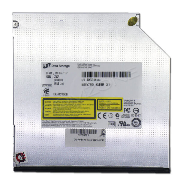 DVD RW Blu-Ray 12.7mm  CT30F ATAK7N0 Dvd Internal Laptop 12.7mm Dvdint29