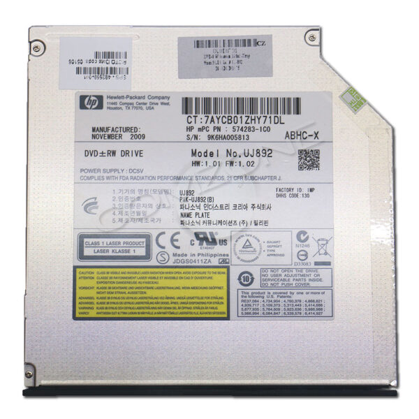 DVD RW Internal Lidah Tray 9mm SLIM SATA UJ-892 Laptop dvdint31