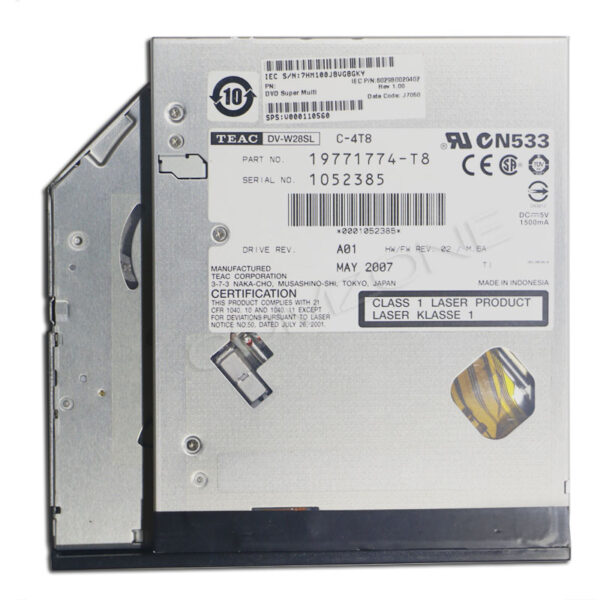 DVD RW Internal Sedot Slot In 12.7 mm IDE TEAC Laptop Dvdint23