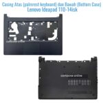 Casing Bawah Bottom Case Palmrest Lenovo Ideapad 110-14 110-14ISK 110-14IKB 1-Set Baru