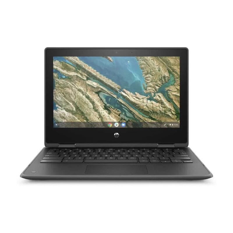 Laptop 2 in 1 Flip HP Chromebook X360 G1 Celeron 3350U 4GB 32GB TouchScreen Chromebook Comzone.id