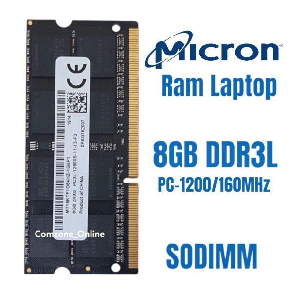 Ram Laptop Memory Sodimm 8GB DDR3 PC3L 12800s