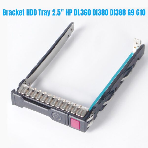 Bracket HDD 2.5" Server HP DL360 Gen10 Gen9 G9 G10 DL160 DL380p 651687-001 651699-001 SFF Tray partnb383