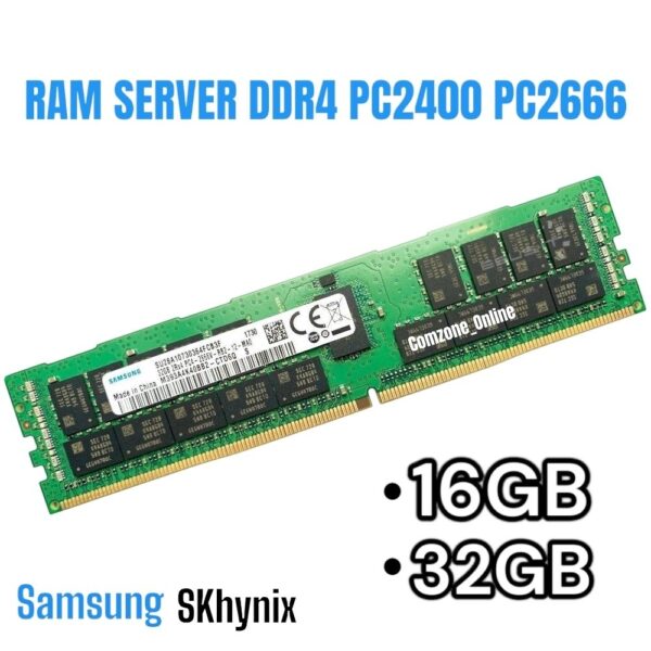 Ram Server Memory DDR4 16GB 32GB 2Rx4 PC4 PC2400 PC2666 ECC RDIMM memsvr3