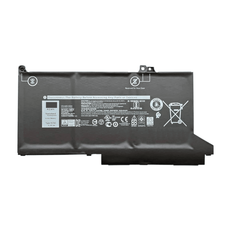 Baterai Dell Latitude 7400 0G74G bergaransi