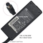 Adaptor Charger HP 19V 4.7A 90W Pin Central 7.4*5.0 mm Ori adlhp17r