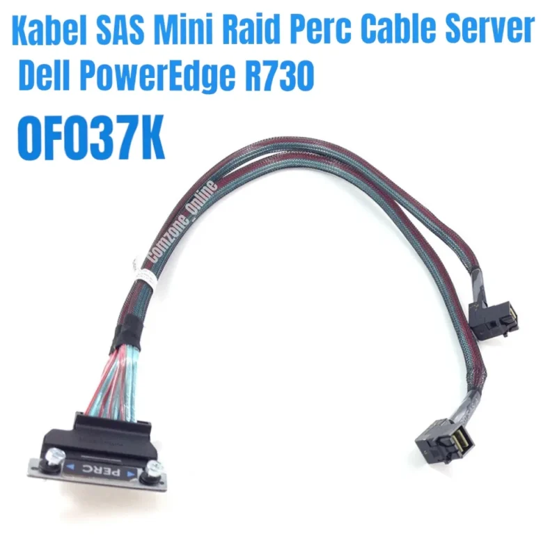 Kabel Dell 0F037K Dual Mini SAS HD PowerEdge R730 PERC H330 H730 Server & Part Comzone.id