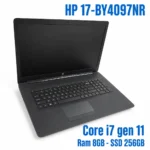 Laptop HP 17-by4097nr Core i7 Gen 11 RAM 16GB SSD 256GB FHD 17.3 Inch Bekas Garansi