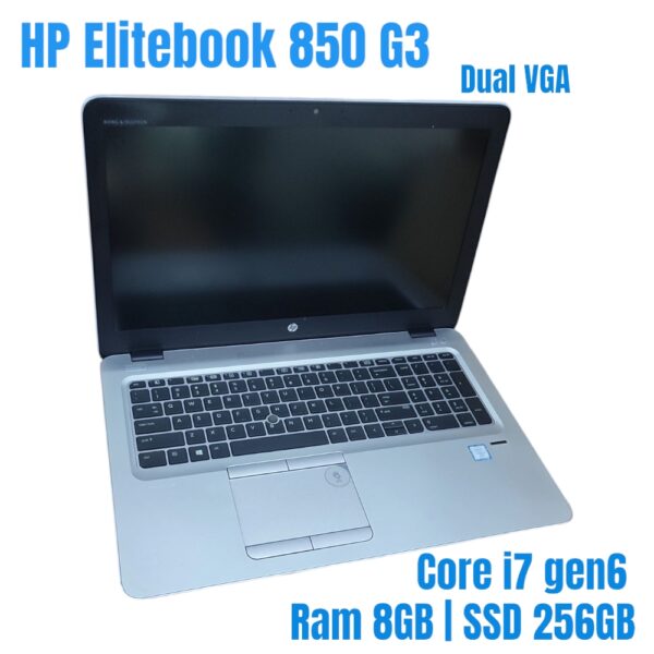 Laptop HP EliteBook 850 G3 Core i7 gen 6 Ram 8GB SSD 256GB Dual VGA nbhp57