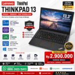 Lenovo Thinkpad 13 Core i5-7200u gen 7 Ram 8GB SSD 256GB