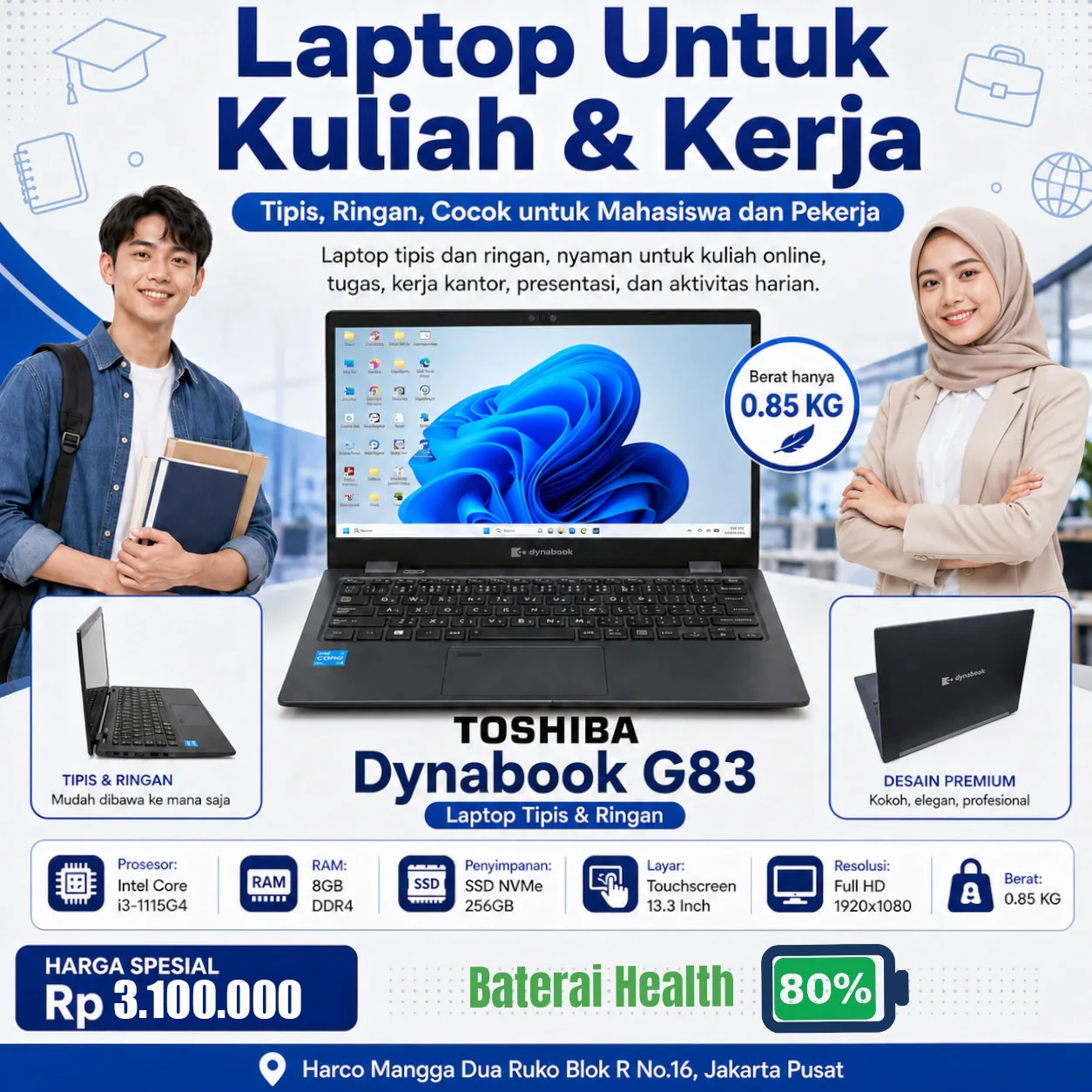 Jual Laptop Bekas, Sparepart Laptop & Part Server Original | Comzone.id Comzone.id