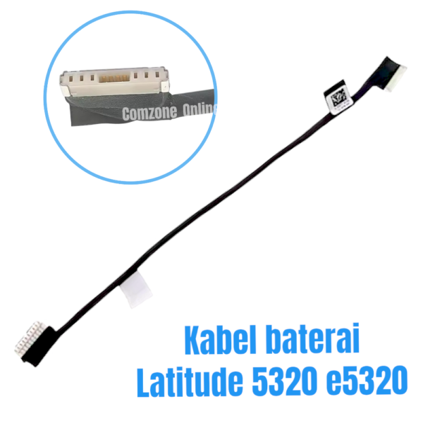 Kabel baterai konektor Latitude 13 5320 E5320 kblfl380