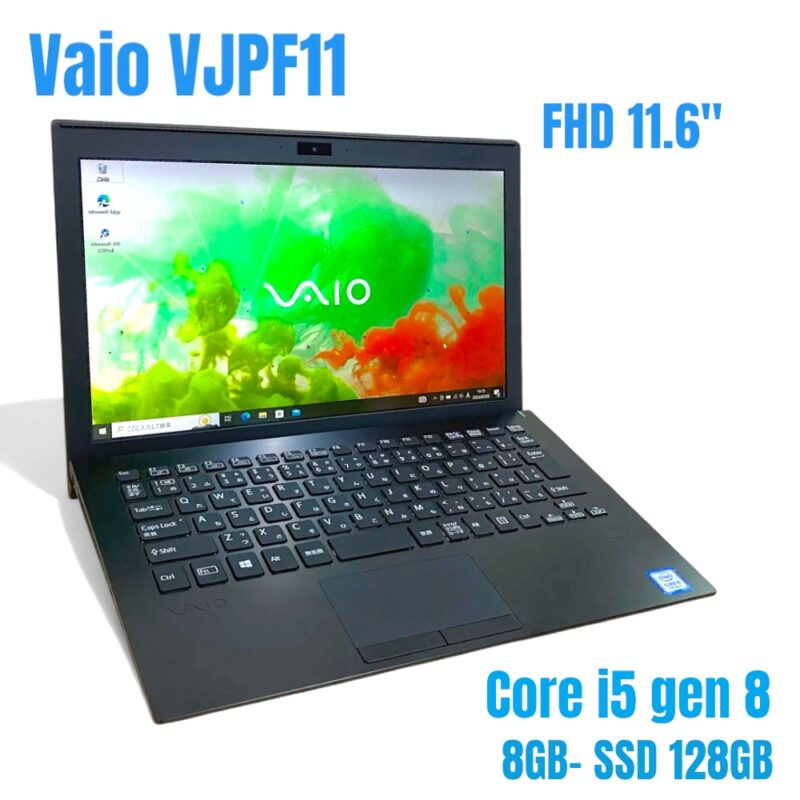 Vaio VJPF11C11N Core i5 gen 8 Ram 8gb SSD 128GB FHD